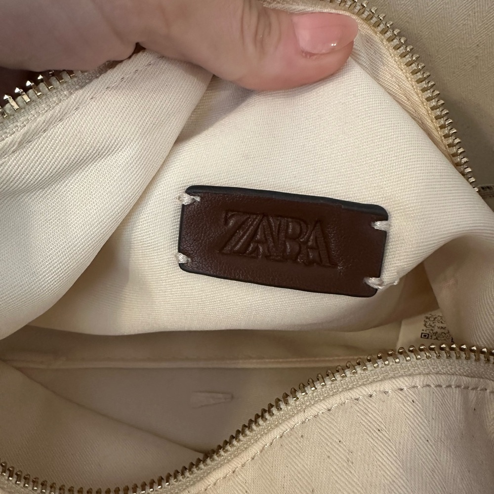 Zara Brown Tote Bag - Picture 5 of 6